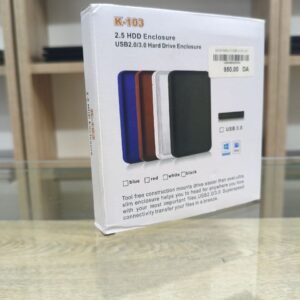 Boîtier Externe 2.5" K-103 HDD/SSD Enclosure